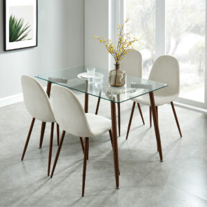 Abbot/Lyna – 5 Pc Dining Set Package